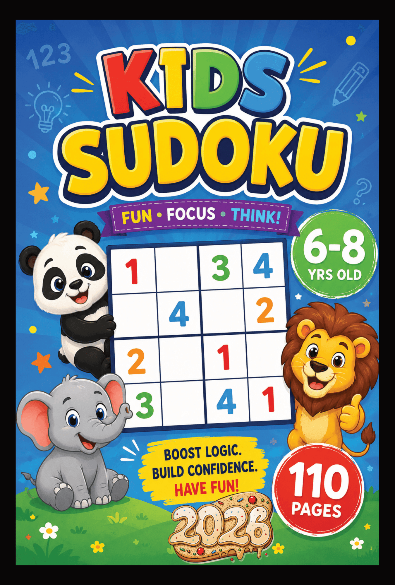 Front cover of Kids Sudoku