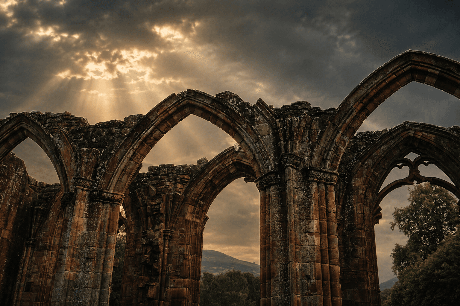 Melrose Abbey — Scottish Borders