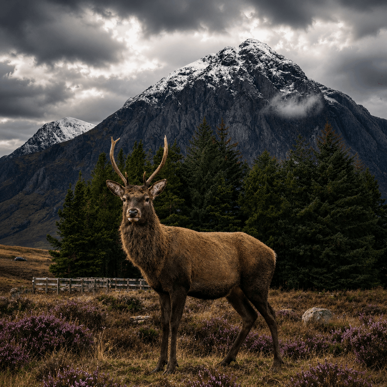 Red Deer Stag — Scottish Highlands