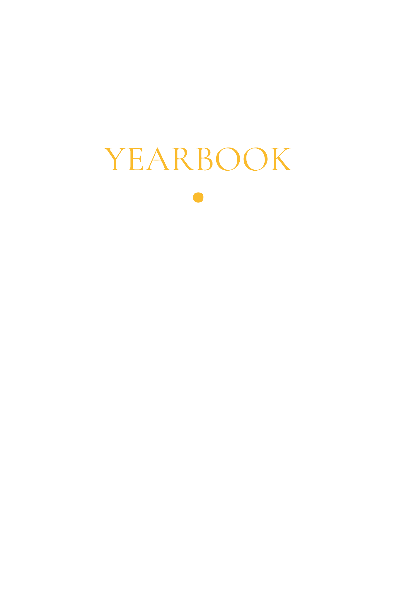 Front cover of YEARBOOK